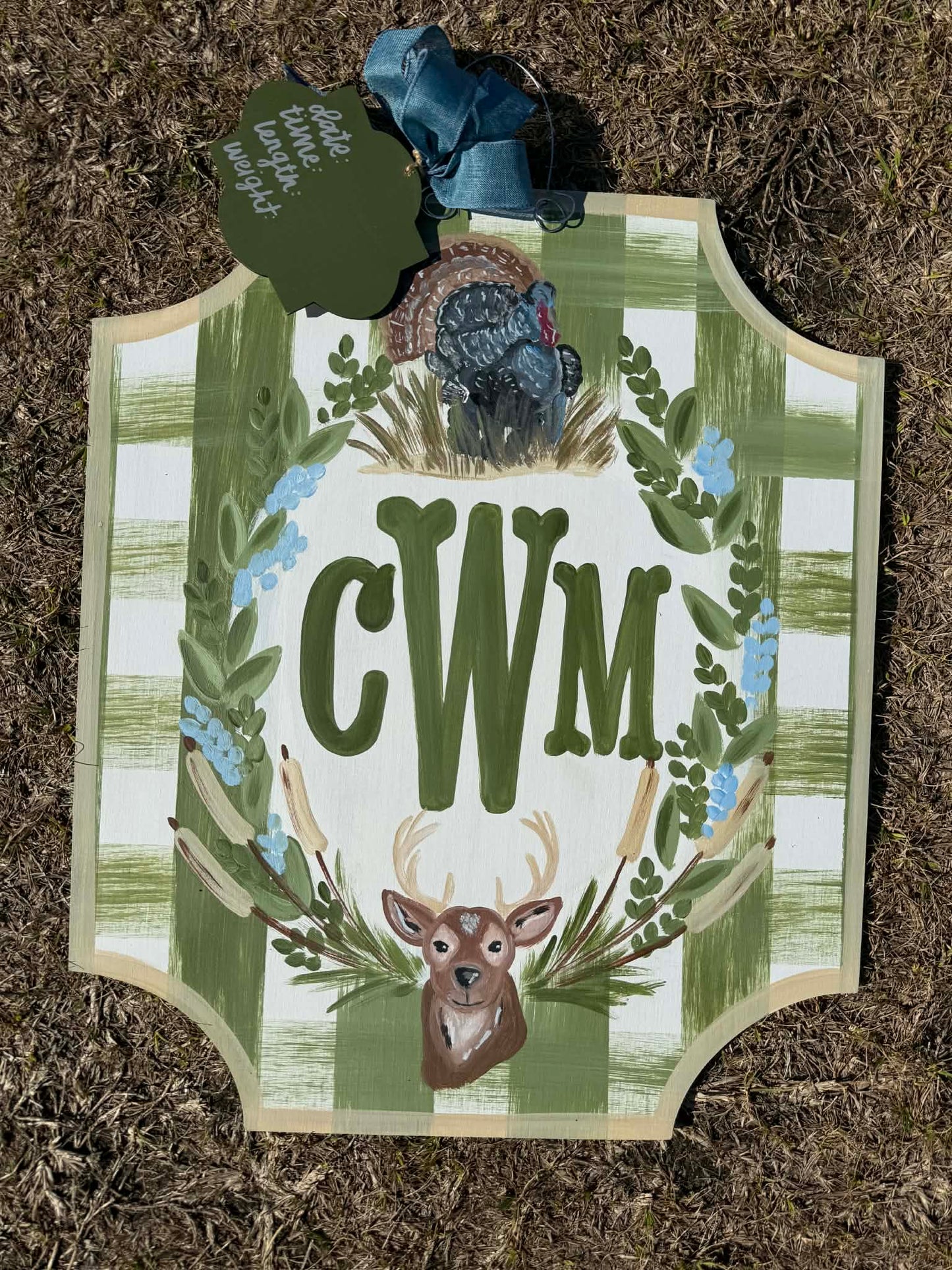 Woodland Baby Doorhanger