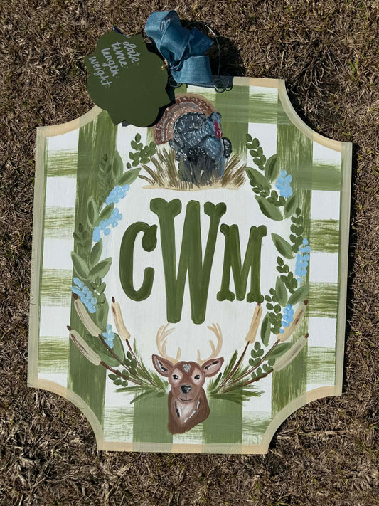 Woodland Baby Doorhanger