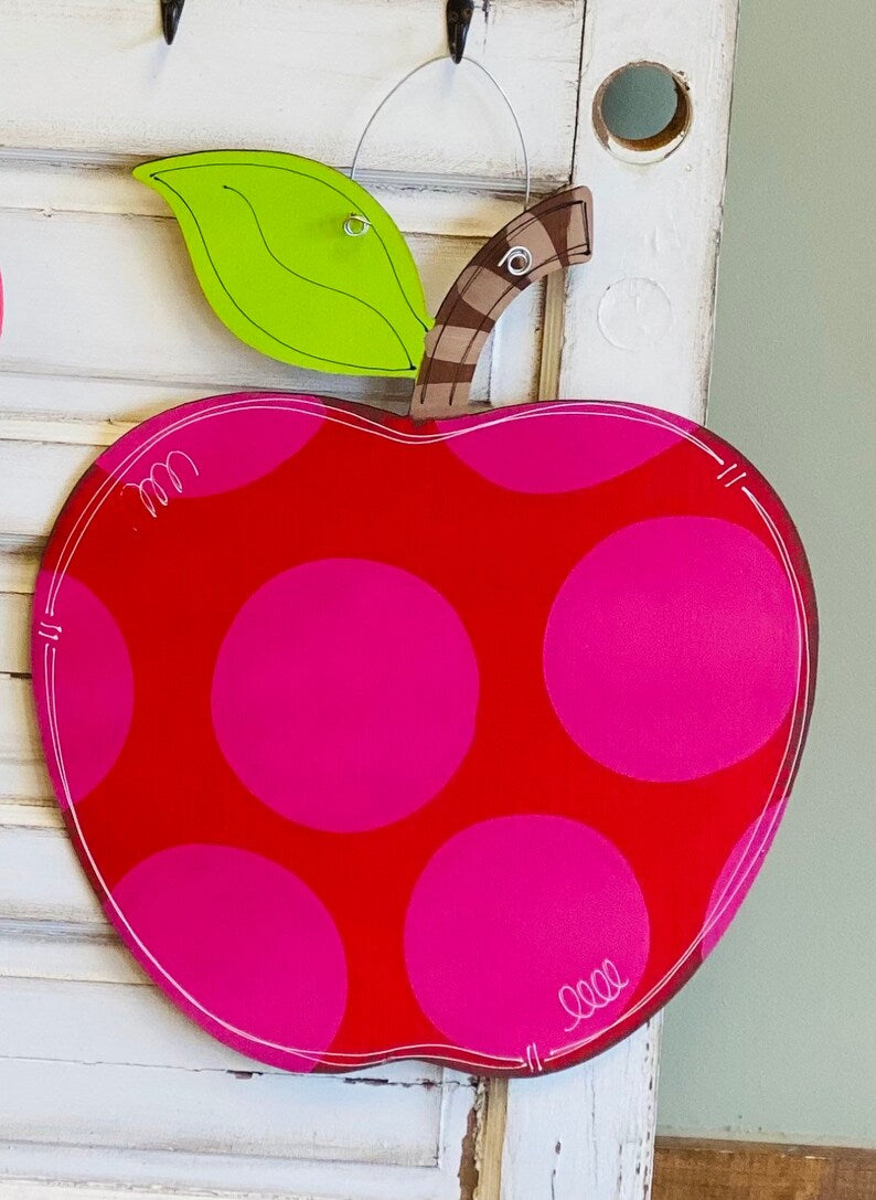 Apple Teacher Doorhanger